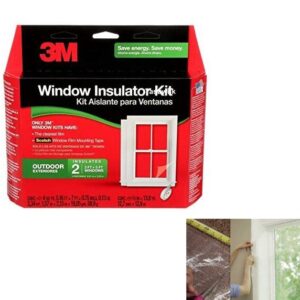 3M Window Insulation Kit (2 x 2.75 meters) - Save Energy and Reduce Drafts