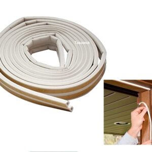 Auto Rubber Window Seal (5.2m) - Blocks Drafts & Creates Weatherproof Seal