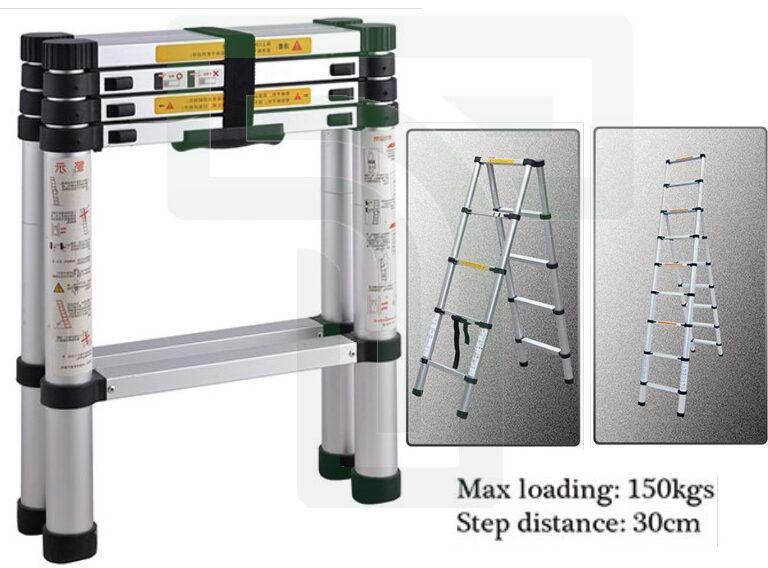 IMG_4985-e1663517421773.jpg Telescopic Aluminium Ladder - Image 1