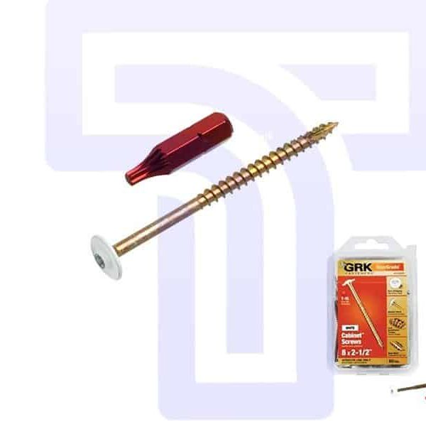 Star Drive Cabinet Screws