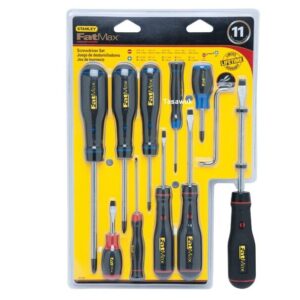 Stanley 11pc Screwdriver Set: Versatile Solution for Everyday Fastening