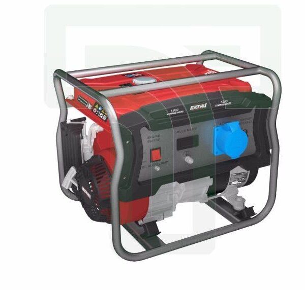 Black Max 1200W Gasoline Generator: Compact Power