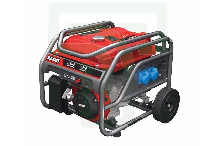 IMG_5265-e1667430754571.jpg Power Up with Black Max: 3200W Gasoline Generator - Image 1
