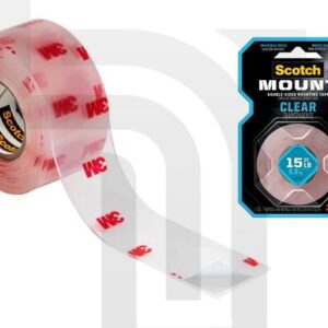 3M Double-Sided Mounting Tape (1" x 1.5 meters) - Bulk Pack for Multiple Projects