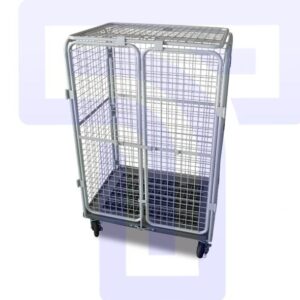 Logistics Trolley – Cage Type: Secure Transport for Bulky Items
