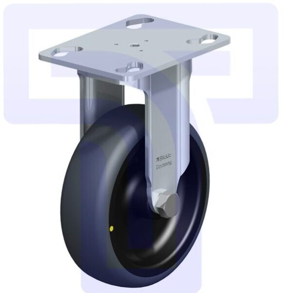 Fixed Steel Castor - Long - 4"
