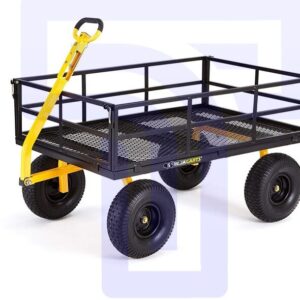 Haul Heavy Loads with Confidence Using the Steel Utility Cart HD