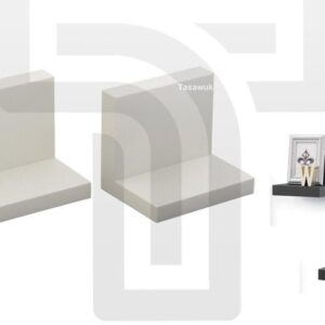 3M Adhesive Display Ledges (900gm Capacity) - Damage-Free Hanging