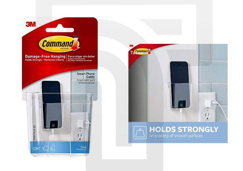 IMG_5531-e1667909935624.jpg 3M Multipurpose Phone Holder - Convenient & Secure Phone Mounting with Double-Sided Tape - Image 1