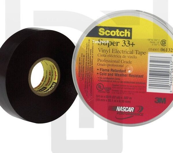 3M Vinyl Electrical Tape - Insulates Wires & Protects Connections