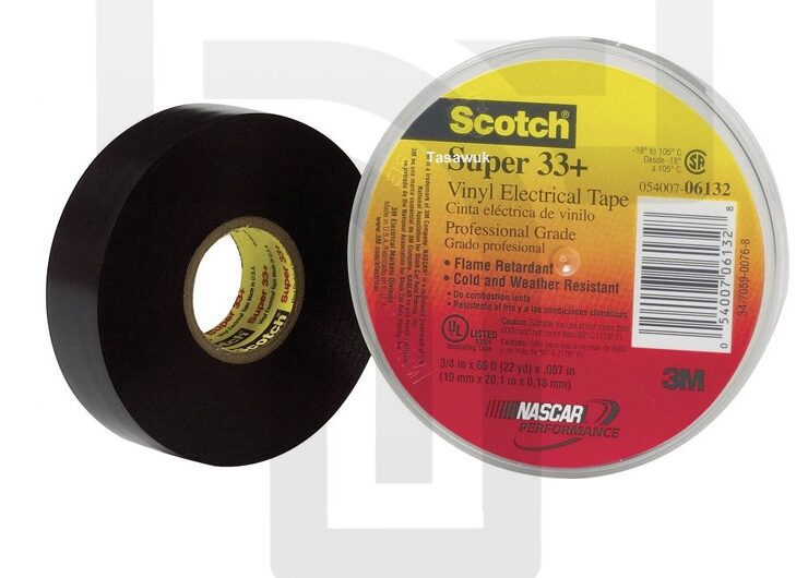 IMG_5535-e1664455771266.jpg 3M Vinyl Electrical Tape - Insulates Wires & Protects Connections - Image 1