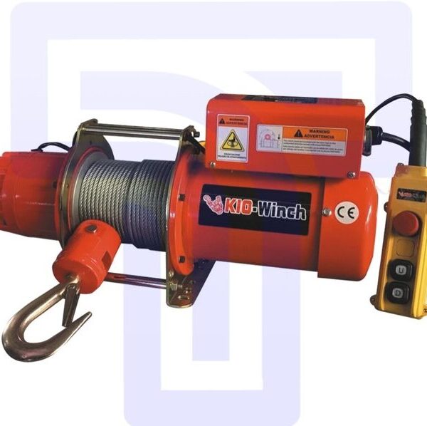 Kio Electric Winch 300kg – 1.5HP Motorized Electric Winch