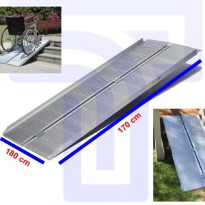 Folding Aluminum Ramp 71 x 180 cm