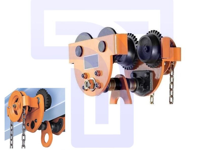 IMG_5718-e1663787314794.jpg Gear Trolley 3 Ton – Heavy-Duty Hoist Trolley - Image 1