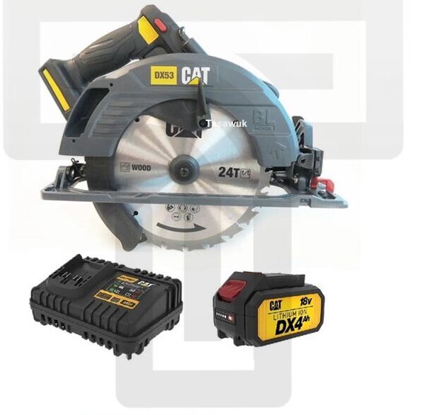 CAT 18V Brushless Circular Saw : Powerful & Compact