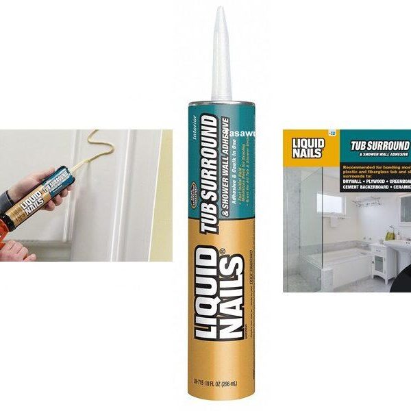 Leak-Proof Showers: Liquid Nails Waterproof Shower Wall Adhesive (286ml)