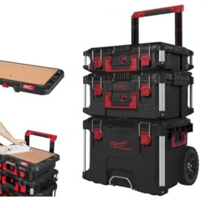 Milwaukee Packout Combo Kit: Mobile Storage and Workspace in One