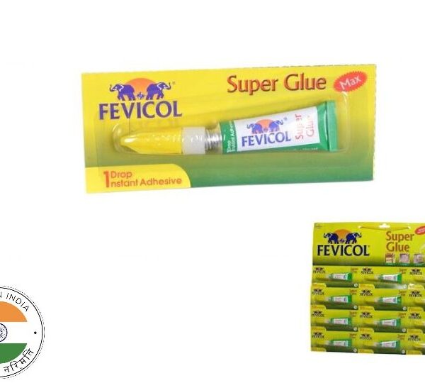 Quick Fixes Made Easy: Strong Super Glue Mini (Fevicol) - 12 Pack