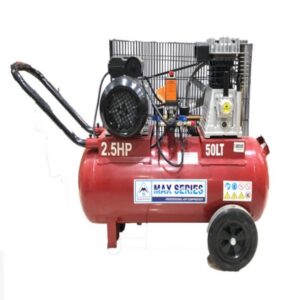 Max Series Professional Air Compressor - 2.4 HP Tank : 50 Ltr Belt Type