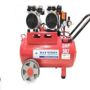 Max Series Professional Air Compressor - 2 HP Tank : 50 Ltr Silent