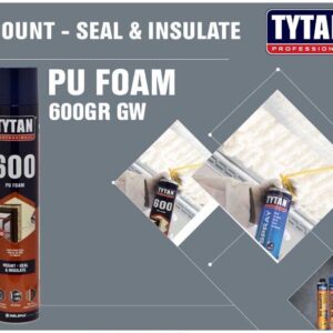 Tytan Expanding PU Foam Sealant: Fills Gaps & Insulates