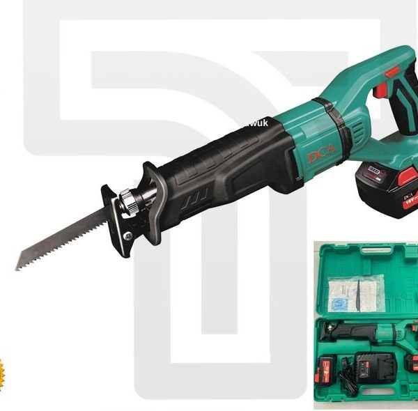 DCA 250mm Cordless Reciprocating Saw : Effortless Cutting & Cordless Convenience