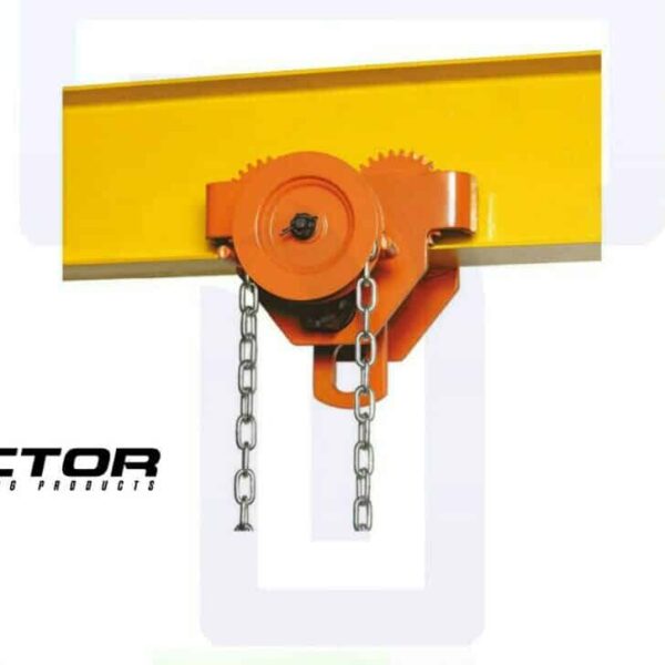 Vector GCT-810 Geared Trolley 2 Ton – Industrial Lifting Trolley