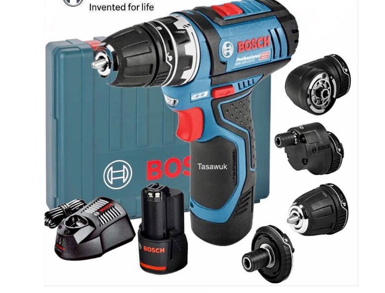 IMG_6141-e1665933579389.jpg Bosch 12V Right Angle Drill Driver: Compact & Versatile - Image 1