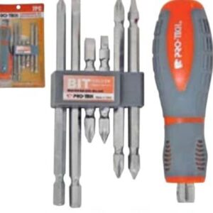 Protec 7-Piece Screwdriver Set: Tackle Diverse Screw Driving Jobs