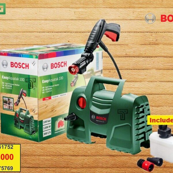 Bosch 100 Bar High Pressure Washer: Reliable Performance