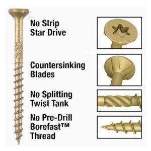 Interior Wood Screws