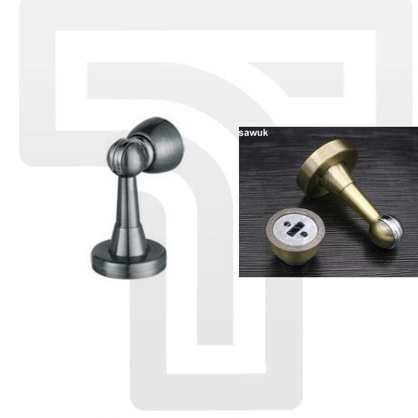 Stylish Door Control: Steel Door Stopper (Various Colors)