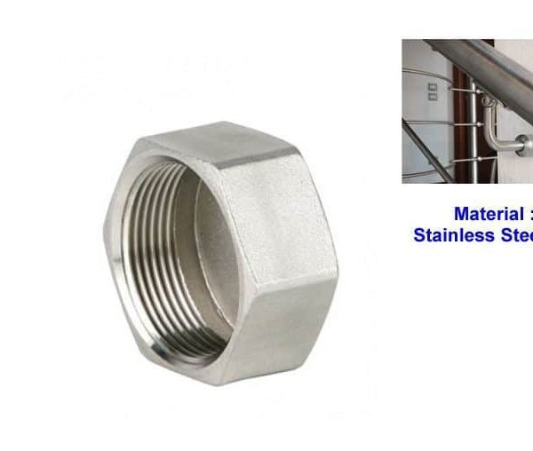 Square  Threaded End Cap