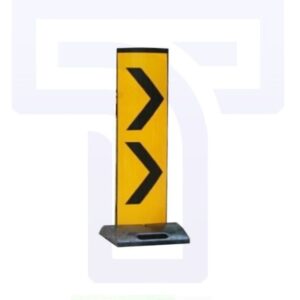 P.E Warning Sign with Rubber Base