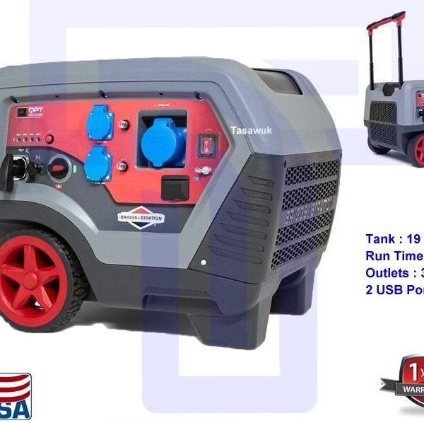 Power Through Outages Quietly: 5000W Silent Gasoline Generator from Tasawuk