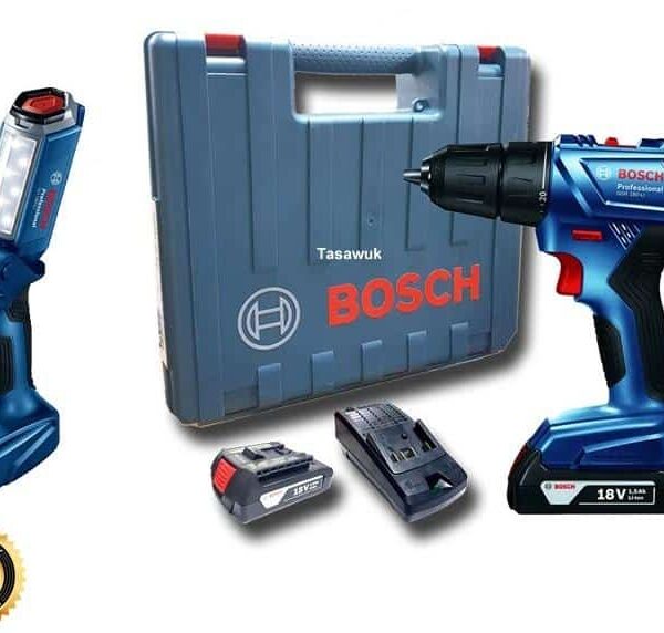Bosch Cordless Drill with Built-In Torch: Drill & Illuminate