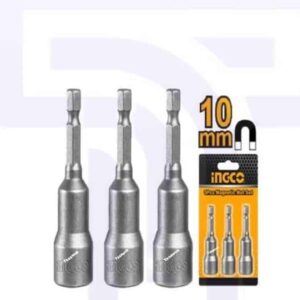 Ingco 10mm Magnetic Nut Driver Set: Easy Nut & Bolt Driving