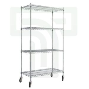 Wire Shelf with Wheel
