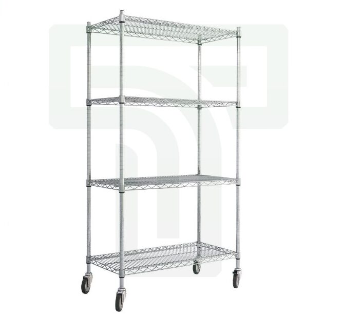 IMG_6844-e1662820007283.jpg Wire Shelf with Wheel - Image 1