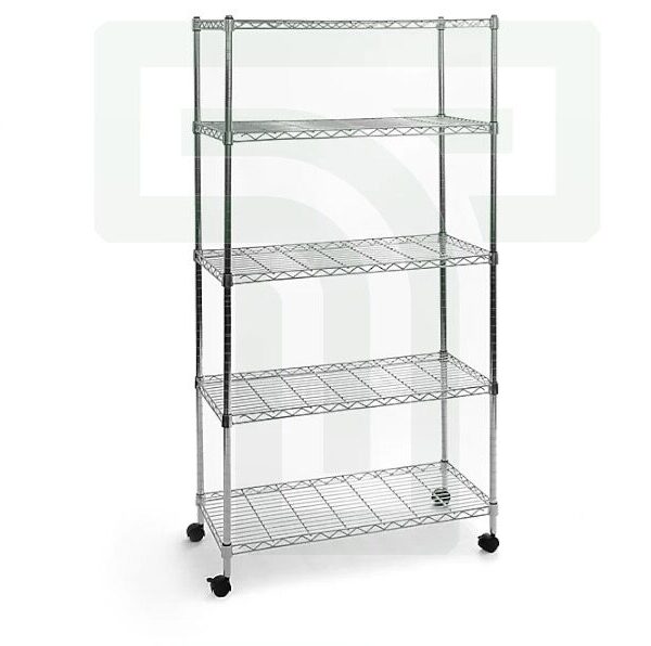 Wire Shelf with Wheel