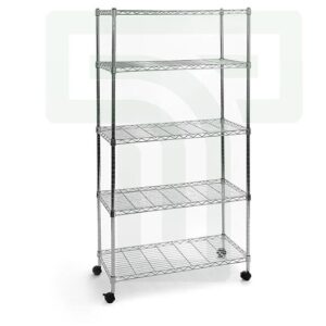 Wire Shelf with Wheels
