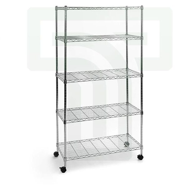 Wire Shelf with Wheel