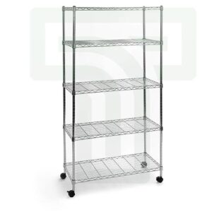 Wire Shelf with Wheel