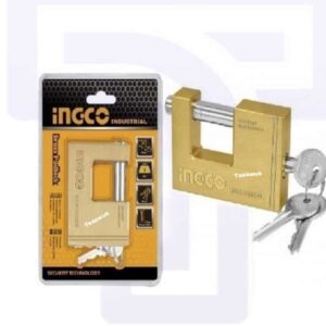 Brass Block Padlock Heavy Duty  80mm