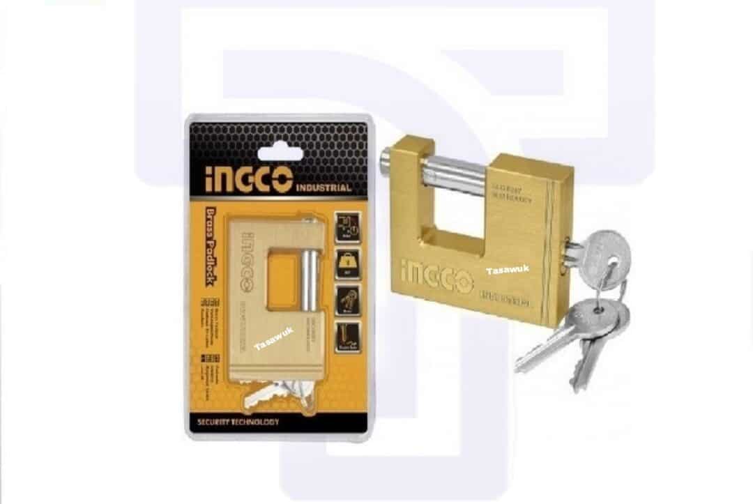 IMG_6851-e1665234965908.jpg Brass Block Padlock Heavy Duty 80mm - Image 1