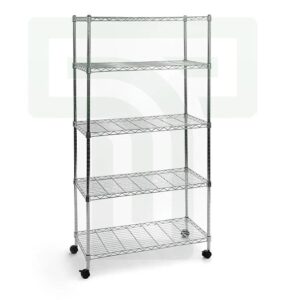 Wire Shelf with Wheels