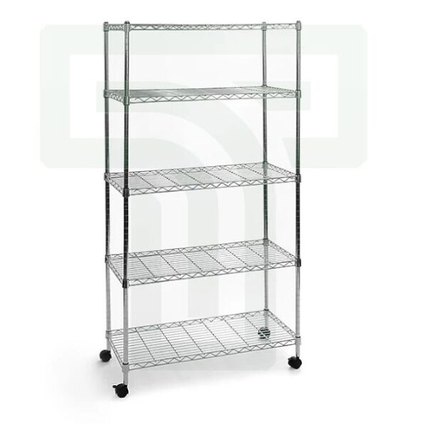 Wire Shelf with Wheels