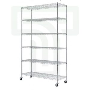 Wire Shelf with Wheels