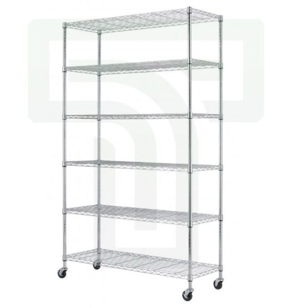 Wire Shelf with Wheels