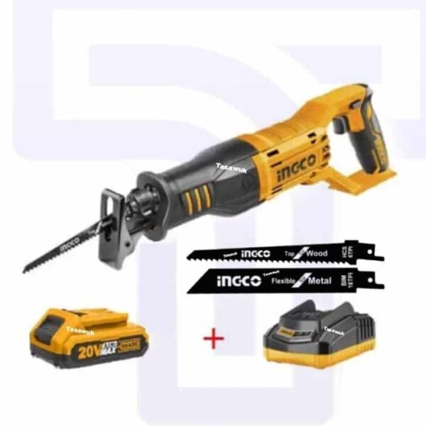 Ineco 20V Cordless Reciprocating Saw : Make Clean Cuts Without Limits